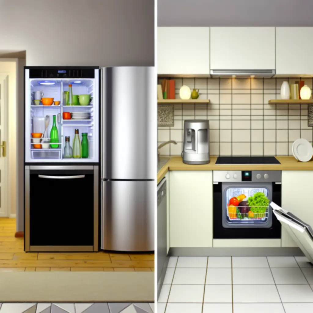 Nowoczesna, energooszczędna kuchnia z urządzeniami AGD