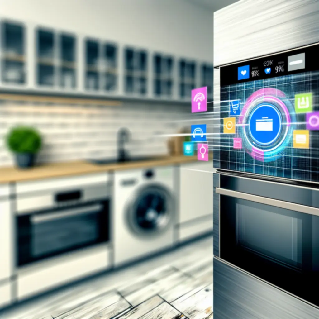 Nowoczesne technologie i połączone urządzenia AGD w inteligentnym domu