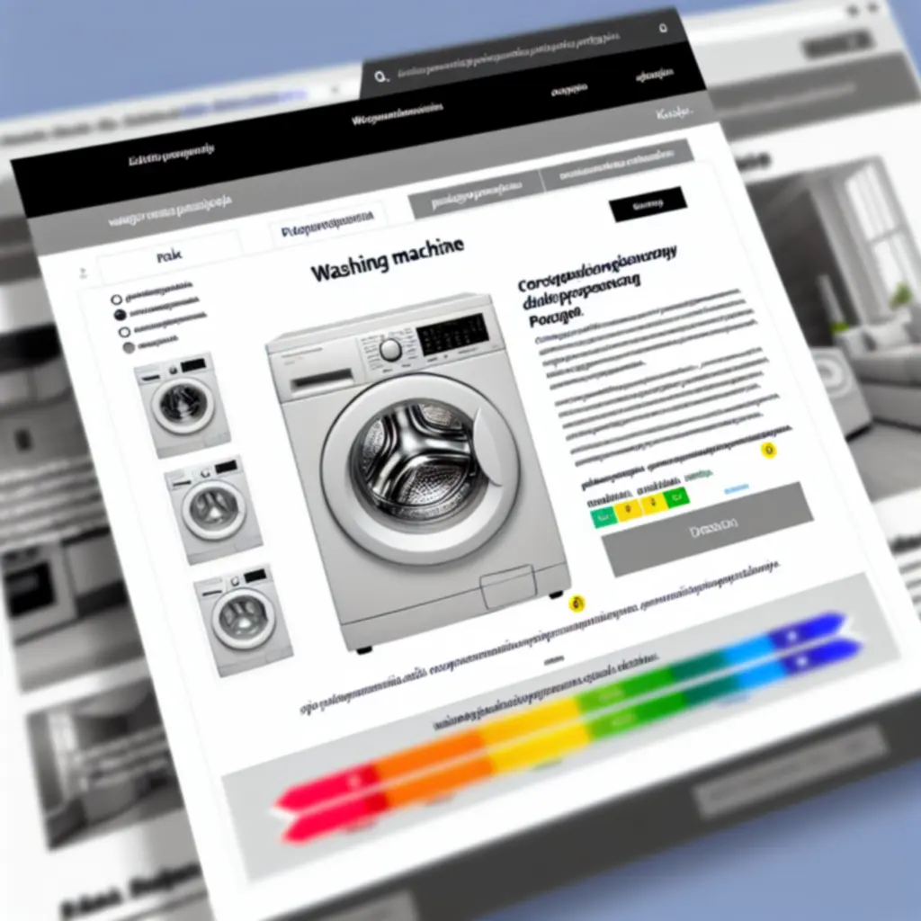 Widok szczegółowej strony produktu AGD w Homeapplinex